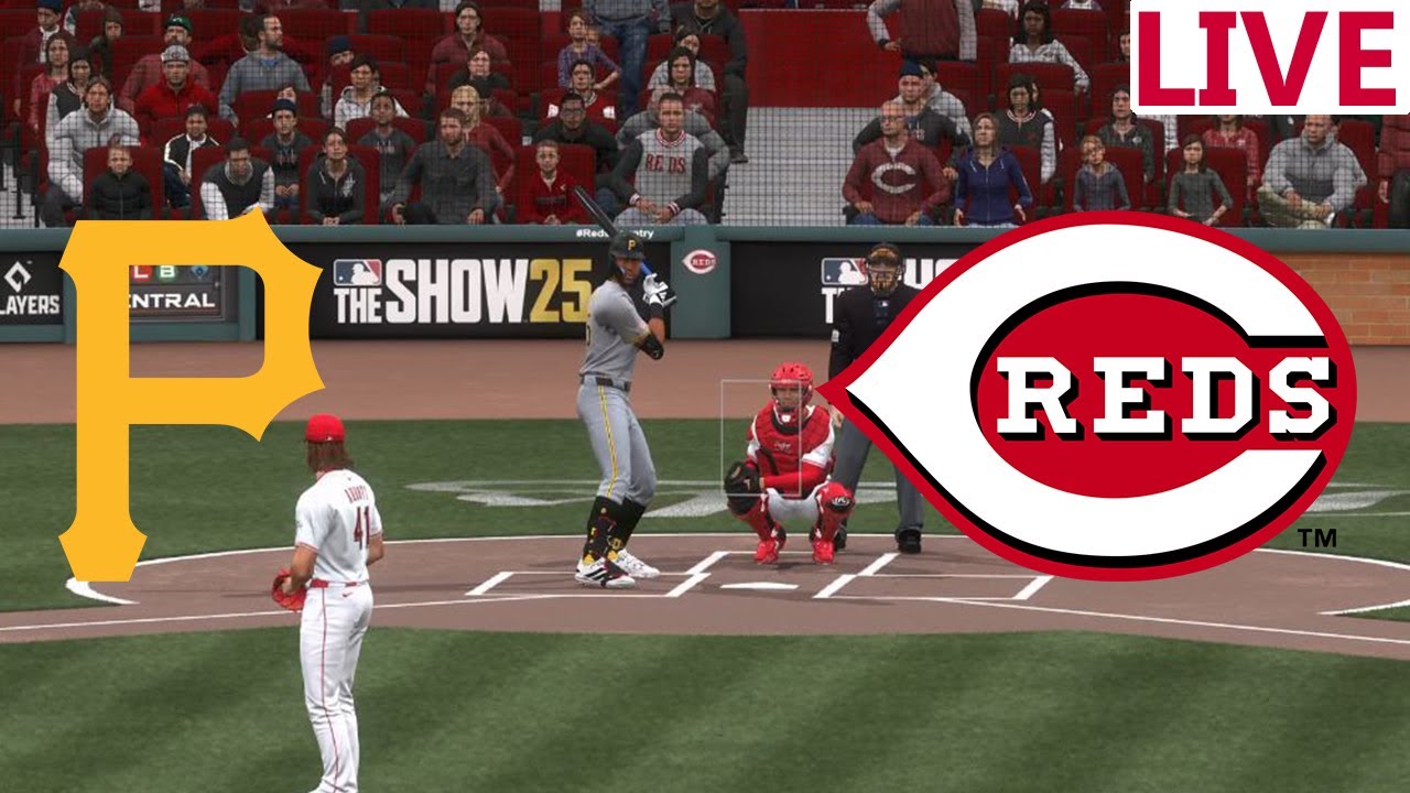 🔴LIVE 🔴Pittsburgh Pirates vs  Cincinnati Reds/ September 23/ Baseball Envivo/  /MLB THE SHOW 25