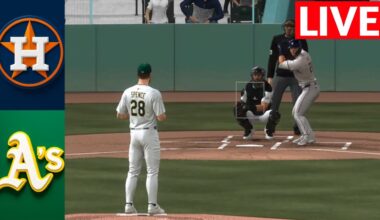 🔴 LIVE : Houston Astros vs Oakland Athletics | Sept 23rd FULL GAME | MLB THE SHOW 25 SIMULATION