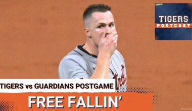 TIGERS POSTCAST: EPIC COLLAPSE CONTINUES! Detroit Tigers & Cleveland Guardians Now TIED In Division