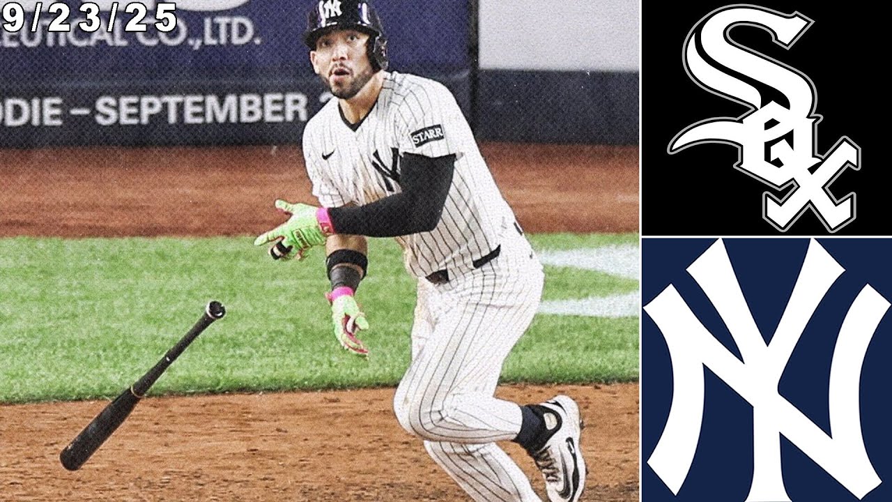 New York Yankees Highlights: vs Chicago White Sox | 9/23/25
