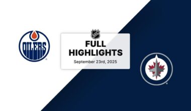 NHL Preseaon Highlights | Oilers vs. Jets | September 23, 2025