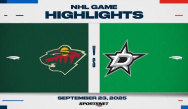 NHL Preseason Highlights | Wild vs. Stars - September 23, 2025