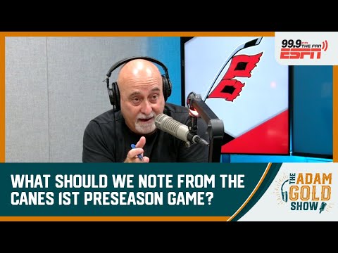 How did the Carolina Hurricanes, especially with the new guys, look in last night’s preseason game?