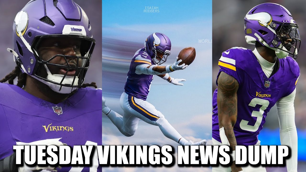 Minnesota Vikings News Dump (9.23.2025) | Donovan Has Surgery, Rodgers PERFECT, Addison Back!