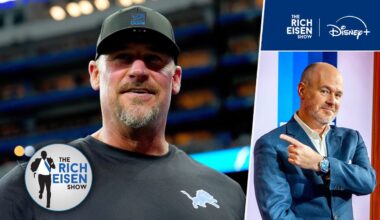 Rich Eisen Makes the Case for Detroit Lions HC Dan Campbell as NFL Coach of the Year So Far