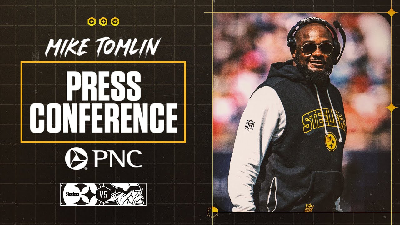 Coach Tomlin Press Conference (Week 4 vs Minnesota Vikings) | Pittsburgh Steelers