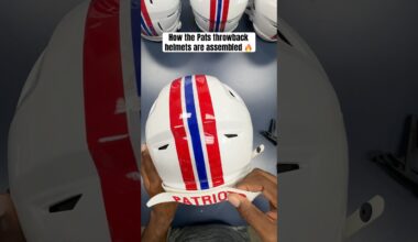 Pats throwback helmet is clean 🔥 (via @patriots)