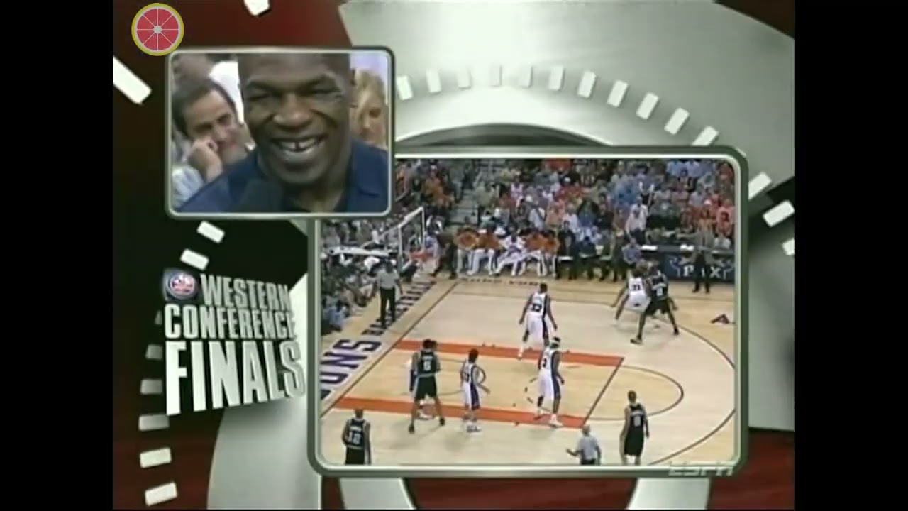 GDP vs MSN！Throwback NBA Playoffs WCF 2005.6.1 San Antonio Spurs at Phoenix Suns G5 FHD