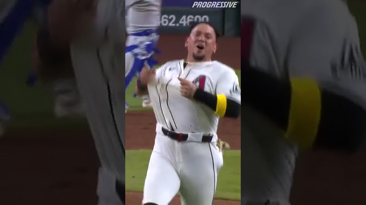 GERALDO PERDOMO WALKS OFF THE DODGERS #baseball #walkoff