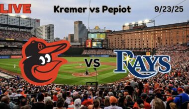 Baltimore Orioles vs Tampa Bay Rays | LIVE! Play-by-Play & Commentary | 9/23/25 | Game #157