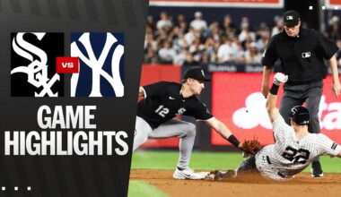 White Sox vs. Yankees Game Highlights (9/23/25) | MLB Highlights