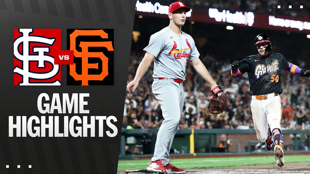 Cardinals vs. Giants Game Highlights (9/23/25) | MLB Highlights