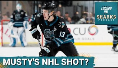 Sharks' Roster BATTLE Heats Up | Will Musty FORCE His Way onto the Team?