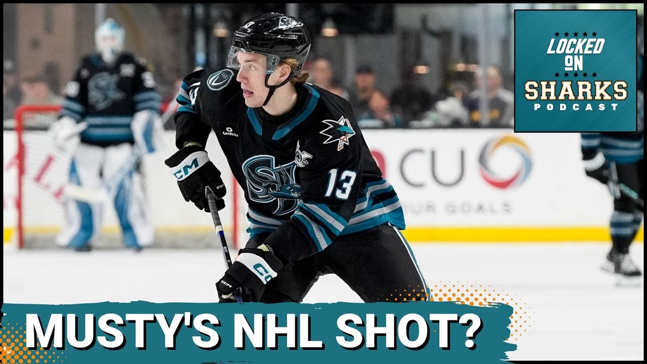 Sharks' Roster BATTLE Heats Up | Will Musty FORCE His Way onto the Team?