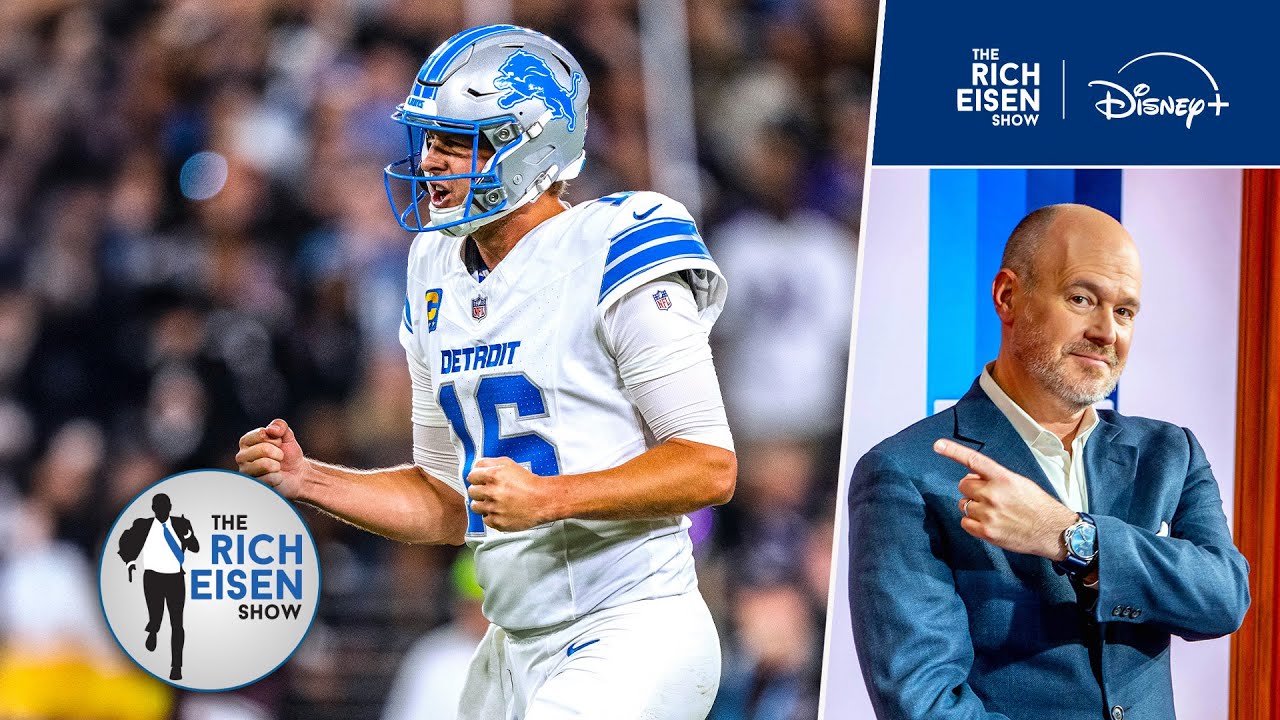 Rich Eisen Weighs In on the Detroit Lions’ Statement Win over the Ravens on Monday Night Football