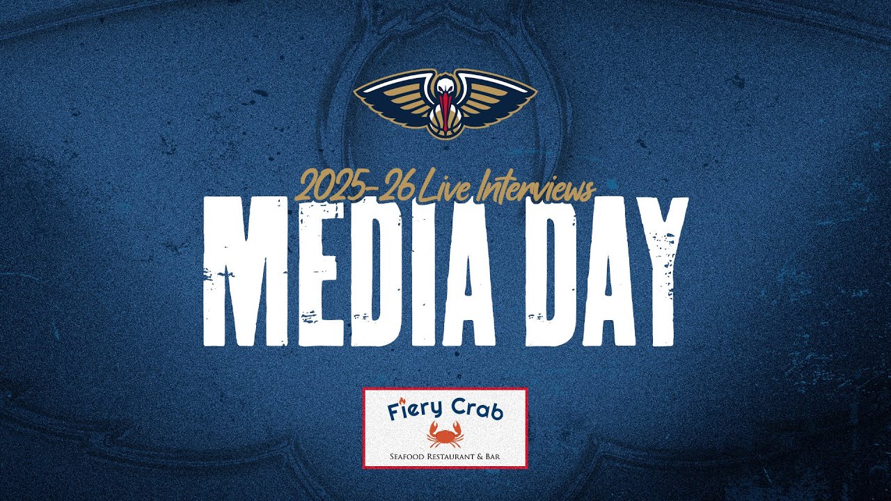 LIVE: Pelicans Media Day 2025-26 | New Orleans Pelicans