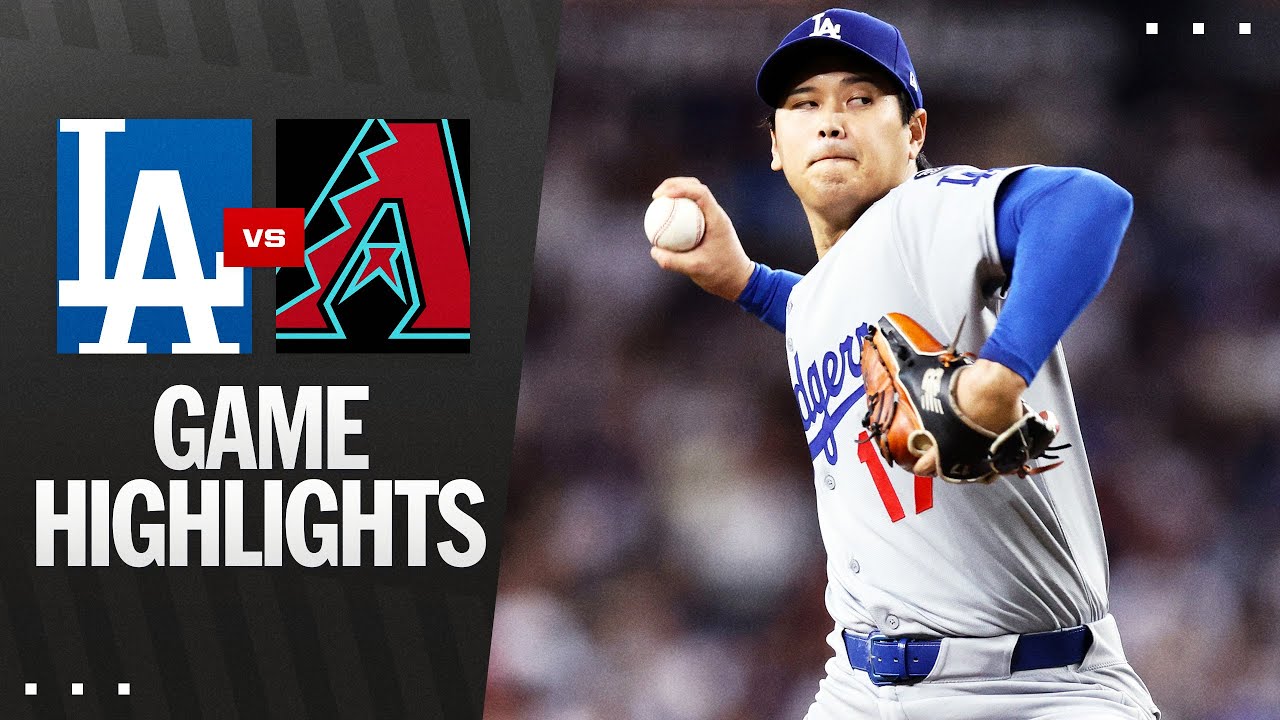 Dodgers vs. D-backs Game Highlights (9/23/25) | MLB Highlights