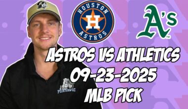 Houston Astros vs Oakland Athletics 9/23/25 MLB Pick & Prediction | MLB Betting Tips
