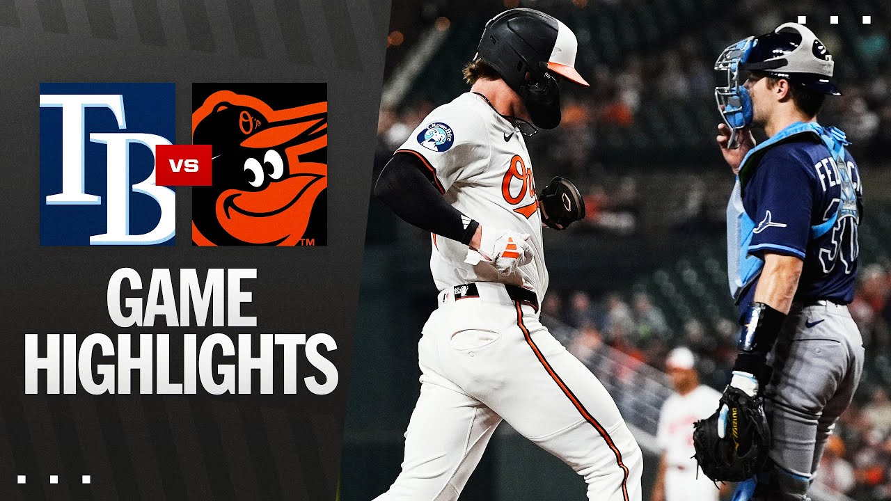 Rays vs. Orioles Game Highlights (9/23/25) | MLB Highlights
