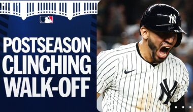 FULL COMEBACK: The Yankees WALK IT OFF and are headed to the Postseason! 🗞️