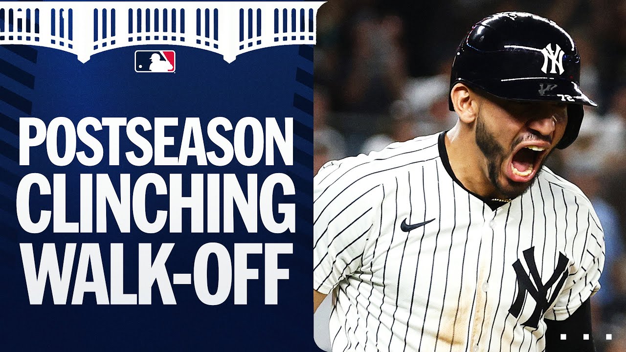 FULL COMEBACK: The Yankees WALK IT OFF and are headed to the Postseason! 🗞️