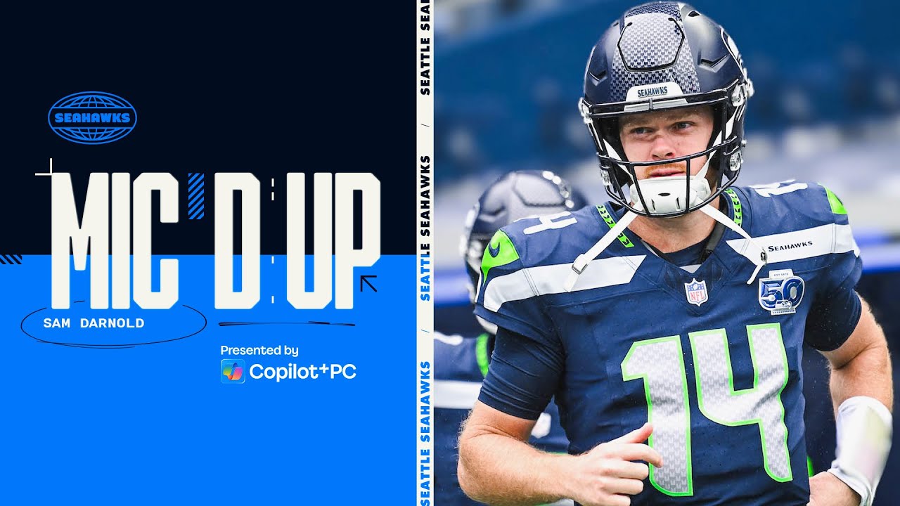 Sam Darnold Mic'd Up In The Huge Week 3 Win vs. The Saints | Seattle Seahawks