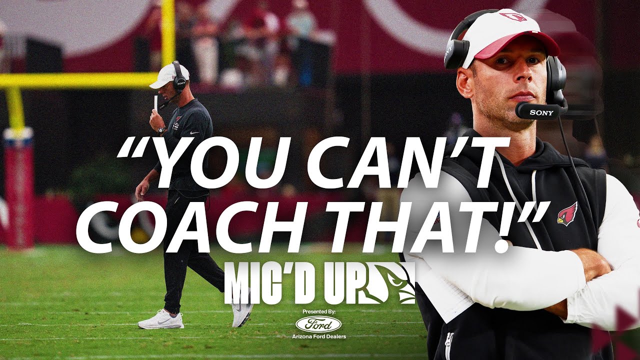 Jonathan Gannon Calls Kyler Murray "Houdini" | Mic'd Up