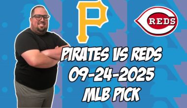 Cincinnati Reds vs Pittsburgh Pirates 9/24/25 MLB Pick & Prediction | MLB Betting Tips