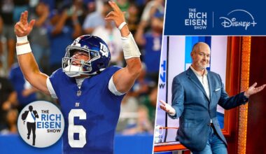 Rich Eisen Reacts to the Giants Benching Russell Wilson for Rookie QB Jaxson Dart | Rich Eisen Show