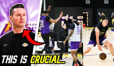 Lakers Training Camp BATTLES for 2025 FULL Rotation! | Battles that JJ Redick is Monitoring CLOSELY