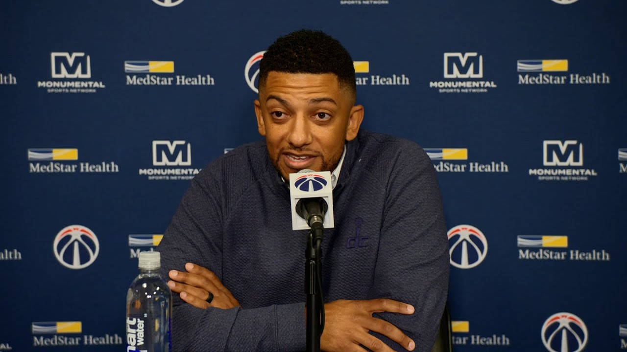 GM Will Dawkins speaks to media ahead of 2025-26 Wizards season | Monumental Sports Network