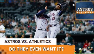 ASTROS POSTCAST: After Another Loss, Do The Houston Astros Even Want To Make The Postseason?