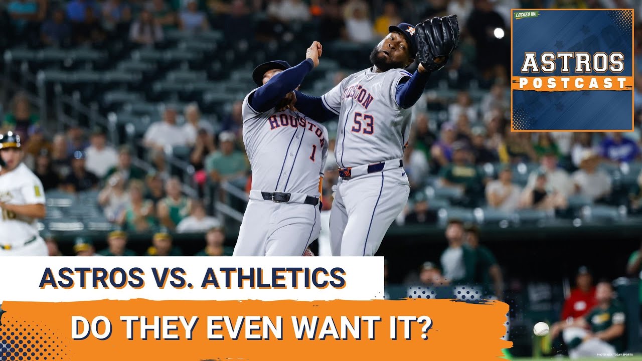 ASTROS POSTCAST: After Another Loss, Do The Houston Astros Even Want To Make The Postseason?
