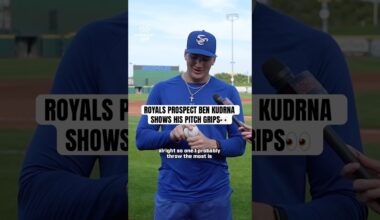 Kansas City royals RHP prospect Ben Kudrna shows us his arsenal and the pitch he's working on.