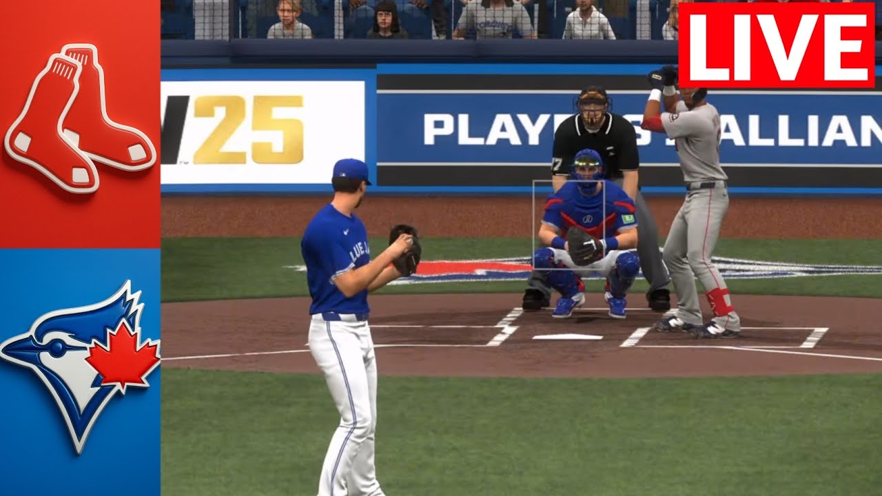🔴 LIVE : Boston Red Sox vs Toronto Blue Jays | Sept 24th FULL GAME | MLB THE SHOW 25 SIMULATION