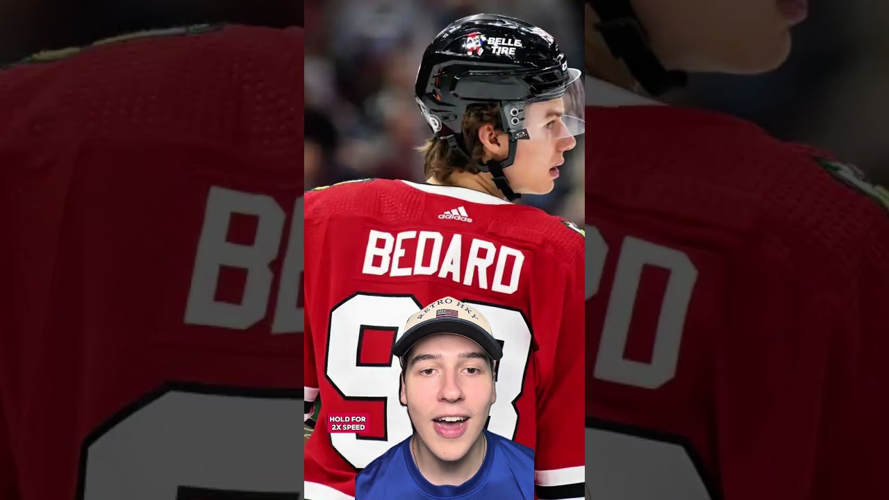 The Chicago Blackhawks Posted a Hilarious Video Of Connor Bedard Doing the Viral Reaction Speed Test