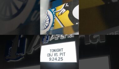 Evening Attire ✨ Blue Jackets vs. Penguins