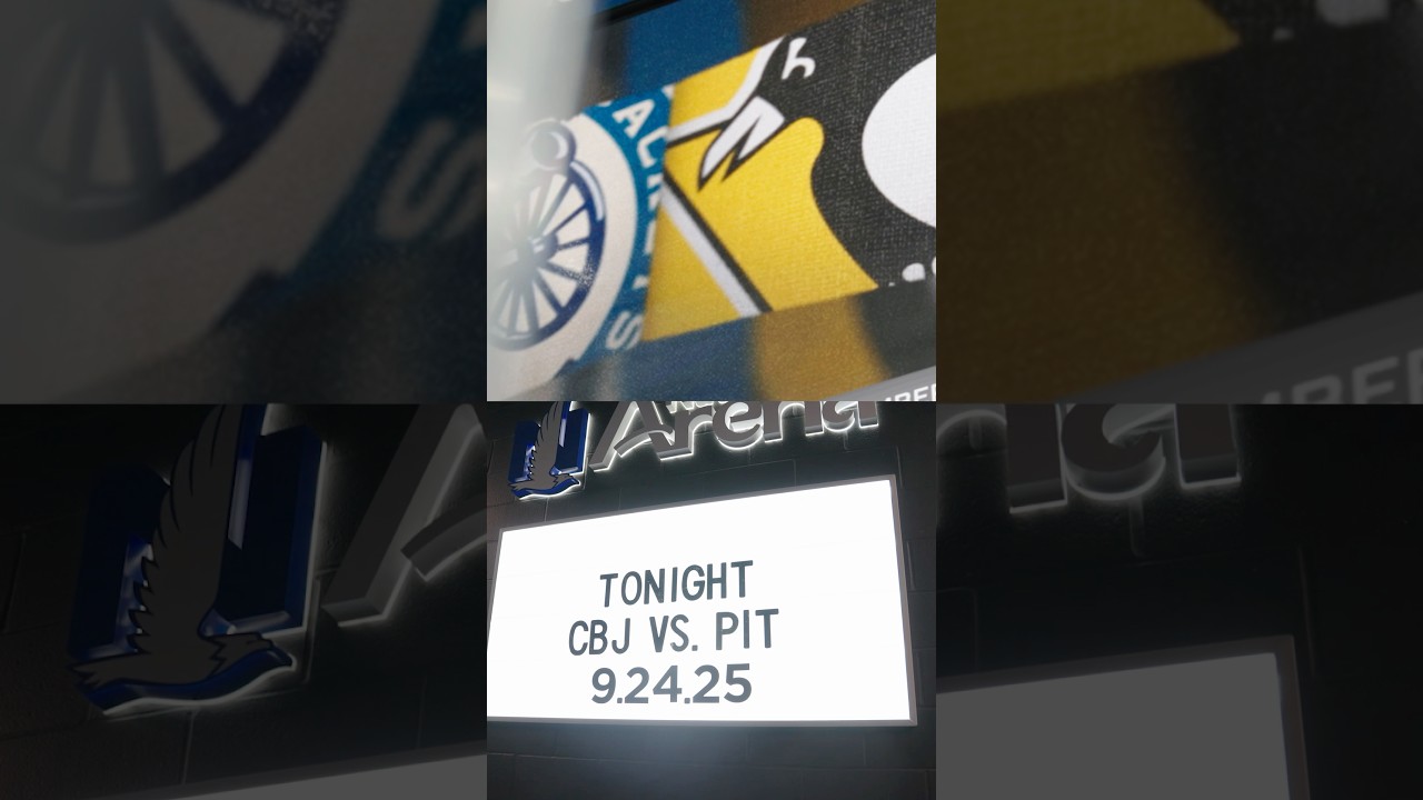 Evening Attire ✨ Blue Jackets vs. Penguins