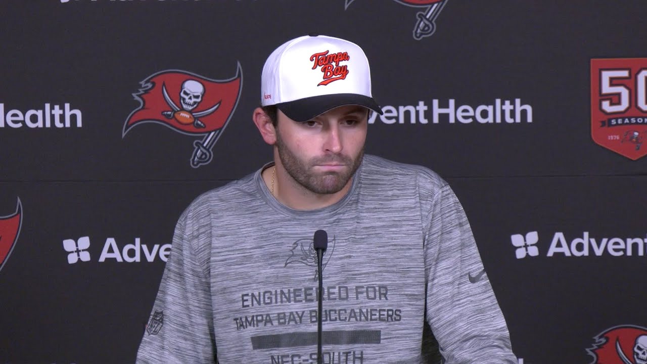 Baker Mayfield: Step Up & Execute | Press Conference | Tampa Bay Buccaneers