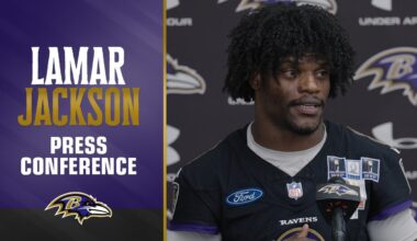 Lamar Jackson: 'We Just Got to Lock In on What's Ahead' | Baltimore Ravens
