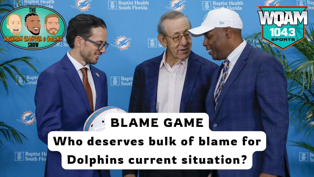 Miami Dolphins blame game - who carries bulk of blame between Ross, Grier, McDaniel and Tua?