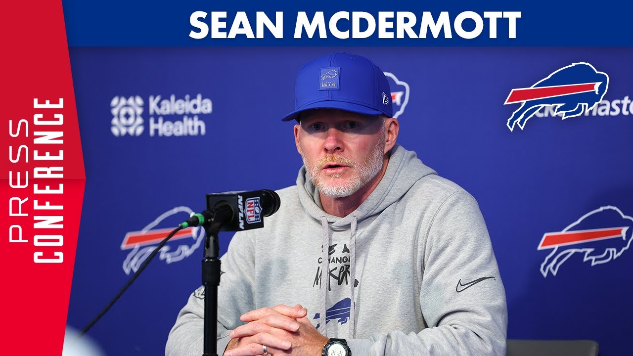 Sean McDermott Talks Preparing For The New Orleans Saints | Buffalo Bills