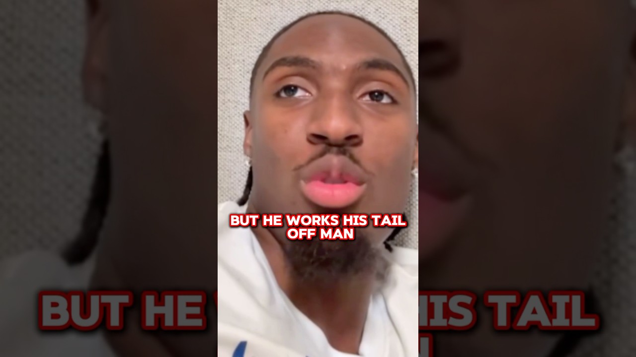 Tyrese Maxey Is PUMPED To Play With VJ Edgecombe 👀🔥 #tyresemaxey #vjedgecombe