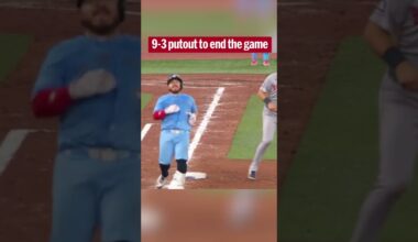 Not your typical game-ending putout 😳