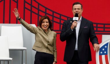 Ryder Cup: New York Gov. Hochul booed at opening ceremonies