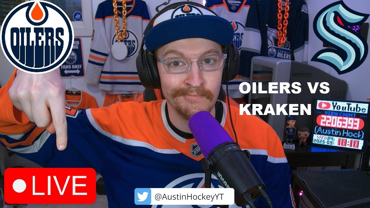 Edmonton Oilers vs Seattle Kraken LIVE | Pre-Season