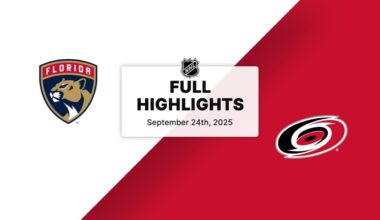 NHL Highlights | Panthers vs. Hurricanes | September 24, 2025