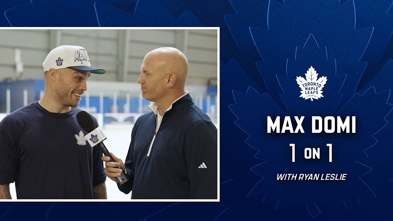 Max Domi 1 on 1 with Ryan Leslie