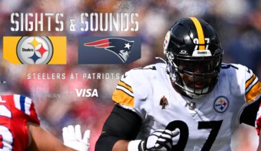 Sights & Sounds: Week 3 at New England Patriots | Pittsburgh Steelers