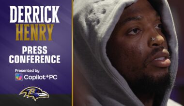 Derrick Henry: 'This Is a Huge Game' | Baltimore Ravens